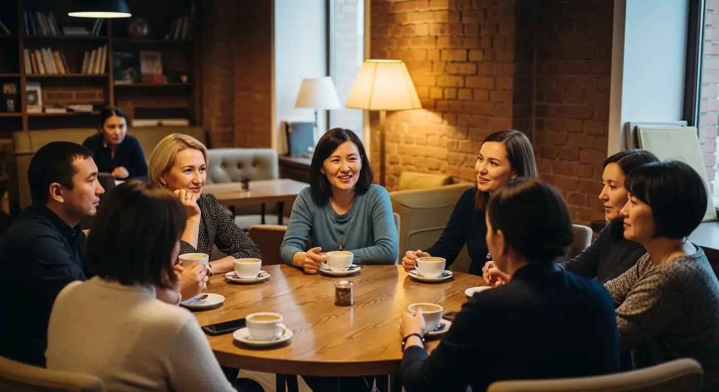 Разговорный клуб по английскому для взрослых в Алматы